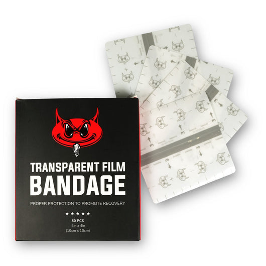 CAM Transparent Aftercare Bandage (Pre-Cut Sheets) - 50 Sheets - 4