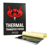 CAM Tattoo-Thermopapier für Schablonen – 8,5" x 11" (100 Blatt/Karton)