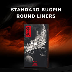 CAM x AMI JAMES Cartridges - Standard Bugpin Round Liner - #10 (0.30mm) - 20 Stück/Box