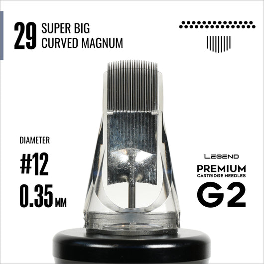 Cartouches Legend Premium G2 (2e génération) - Super Big Magnums - #12 (0.35mm)